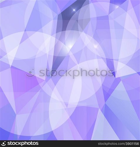 Abstract geometric background with triangular polygons. Vector. Vector abstract geometric background