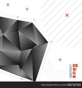 Abstract Geometric backgrounds. Polygonal vector design Vector Illustration