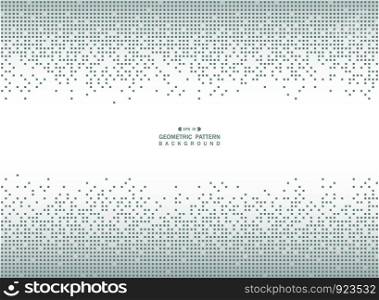 Abstract geometric blue sqaure pattern of big data futuristic background, vector eps10