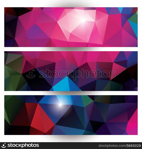 Abstract geometric colorful background, pattern design elements, vector illustration