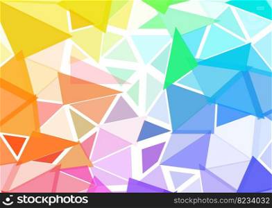 Abstract geometric colorful vector background for poster, web, landing page, cover, ad, greeting card, promotion.