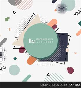 Abstract geometric cover pattern design of element artwork background. Decorate for ad, poster, cover design, annual, card. illustration vector eps10