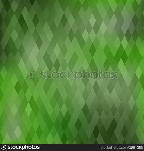 Abstract Geometric Green Background. Abstract Green Pattern. Green Background