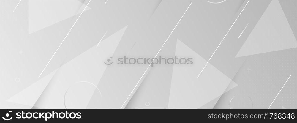 Abstract Geometric Grey with Minimalism Style Concept Background Design. Graphic Design Element.