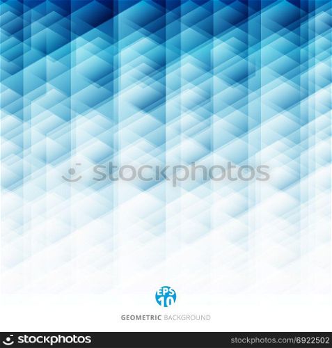 Abstract geometric hexagon pattern blue background, Creative design templates, Vector illustration