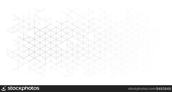 Abstract geometric isometric lines background