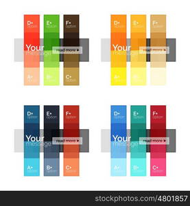 Abstract geometric line infographic templates. Geometric business abstract background for workflow layout, diagram, number options or web design