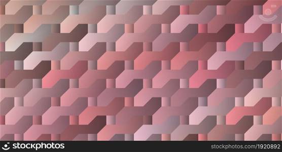 Abstract geometric pattern pink background with polygonal shape and gradient elegant design for banner