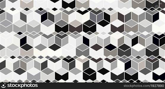 Abstract geometric pattern polygonal shape design modern. Elegant of gray background for rug,carpet,wallpaper,clothing,wrapping,batik,fabric