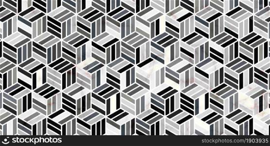 Abstract geometric pattern stripes polygonal shape. Luxury background of gray with marble texture for rug,carpet,wallpaper,clothing,wrapping,batik
