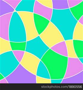 Abstract geometric pattern. Vector artistic illustration.