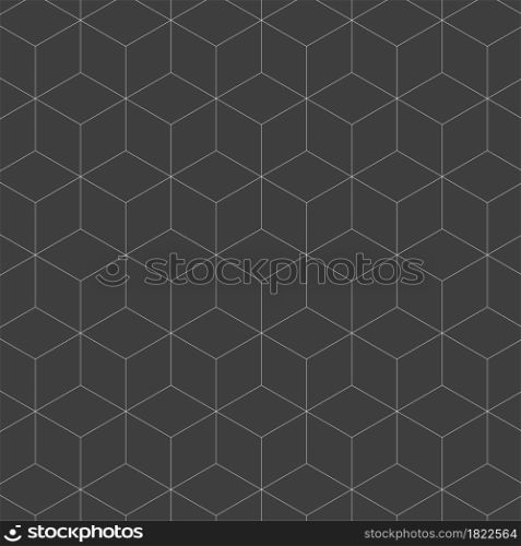 Abstract geometric pattern with lines, A seamless vector background. illustration - Vector
