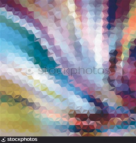 Abstract geometric polygonal background for cover, design element, EPS8 - vector graphics.