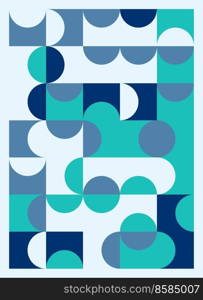 Abstract  Geometric Poster cover flyer designs