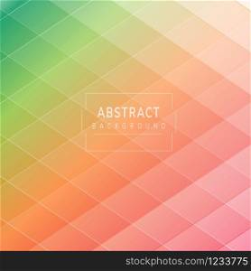 Abstract geometric seamless pattern colorful background. Vector illustration