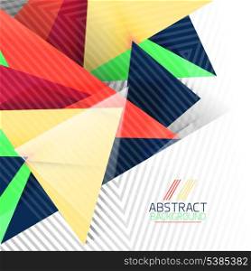 Abstract geometric shape background