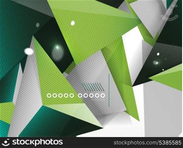Abstract geometric shape background. For business / technology / education