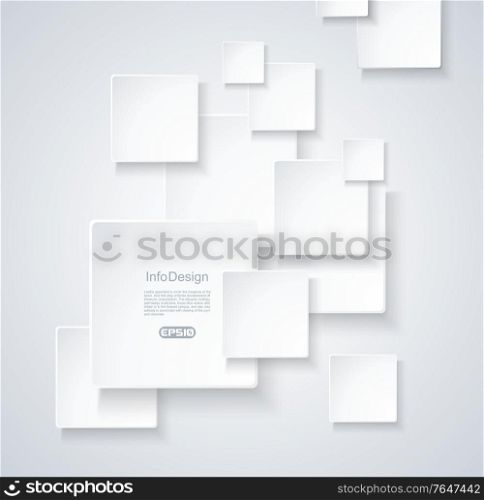 Abstract geometric shape from grey bricks, regtangles vector background.