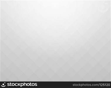 Abstract geometric squares pattern gray background with lighting effect. Vector illustration