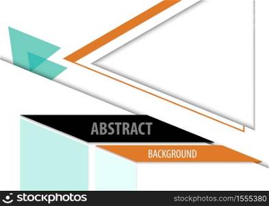 Abstract Geometric Triangle Background Design