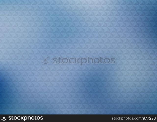 Abstract geometric triangles pattern design on gradient blue background. You can use for ad, poster, artwork, presentation. illustration vector eps10