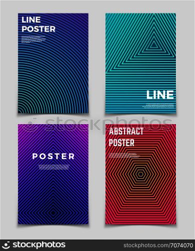 Abstract geometric vector backgrounds with line patterns. Modern minimalist design for posters and book covers. Poster and brochure geometric line pattern background illustration. Abstract geometric vector backgrounds with line patterns. Modern minimalist design for posters and book covers