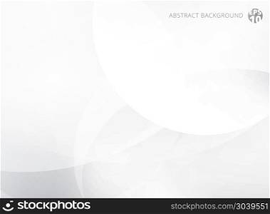 Abstract geometric white and gray color background. Corporate modern technology design. Vector illustration. Abstract geometric white and gray color background.