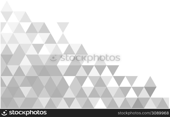 Abstract geometric white and gray color background. Vector, illustration.. Abstract geometric white and gray color background.