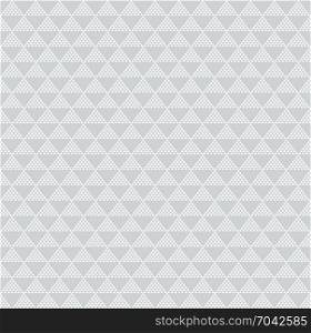 Abstract geometric white triangle pattern on gray background, Vector illustration