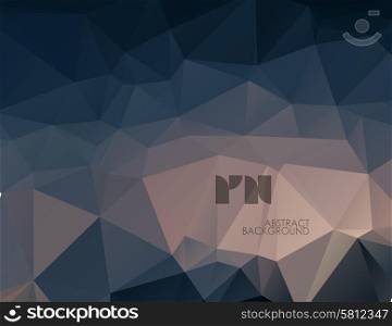 Abstract geometrical background, polygonal design ?an be used for invitation, congratulation or website