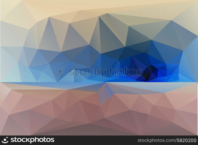 Abstract geometrical background, polygonal design can be used for website