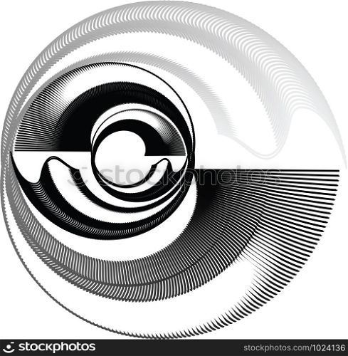 Abstract Geometrical Design. vector background