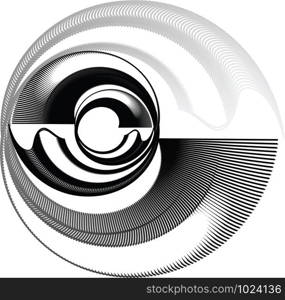 Abstract Geometrical Design. vector background