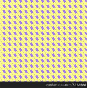 Abstract geometrical seamless pattern with rectagles. Yellow and purple checked vector background.. Abstract geometrical seamless pattern with rectagles. Yellow and purple checked vector background endless pattern.