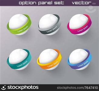 Abstract globe symbol internet and social network concept. Isolated vector icon.