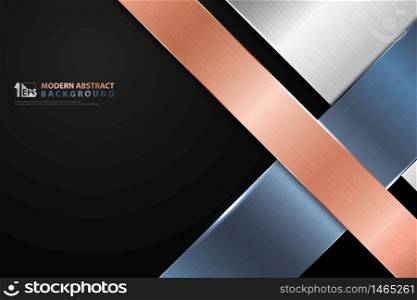 Abstract glossy titanium design of color business tone stripe line cover background. Decorate for ad, poster, presentation, print, copy space. illustration vector eps10