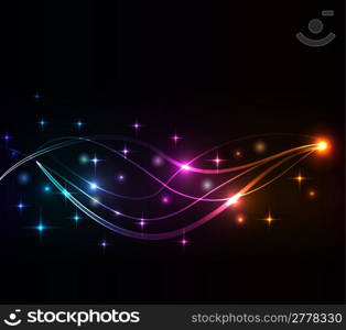 Abstract glowing background