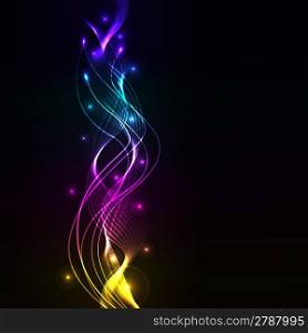 Abstract glowing background