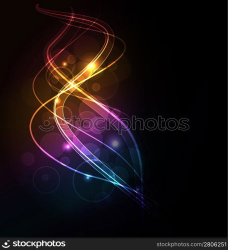 Abstract glowing background