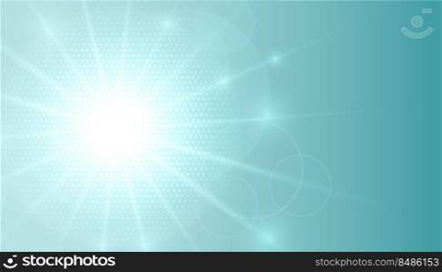 abstract glowing lights sun rays background