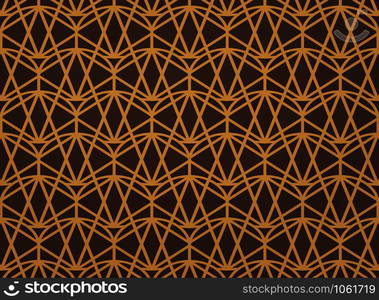 Abstract gold art deco pattern background, vector eps10