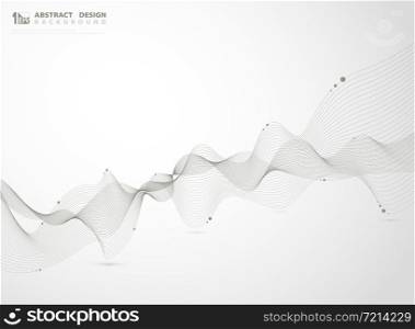 Abstract gold color lines wavy pattern element design of element background. You can use for ad, poster, artwork, template design, element presentation. illustration vector eps10