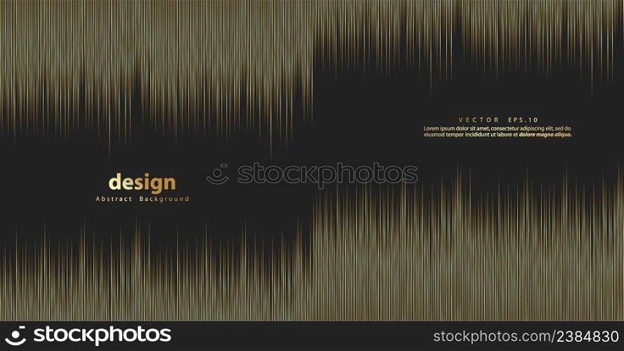 Abstract gold luxurious color background with diagonal lines for your design. Modern luxury concept. Vector illustration
