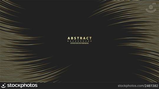 Abstract gold luxurious color background with diagonal lines for your design.  Modern luxury concept. Vector illustration