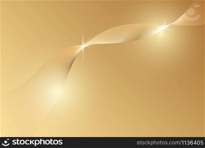 Abstract gold luxury background. Vector illustration