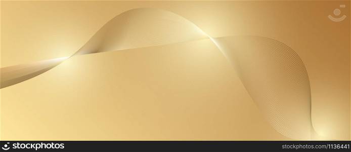 Abstract gold luxury background. Vector illustration