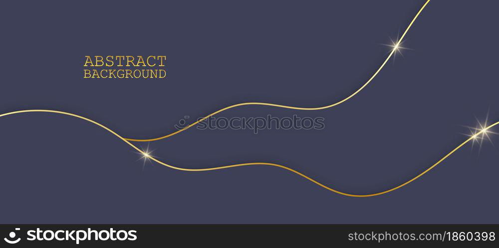 Abstract gold luxury background. Vector illustration