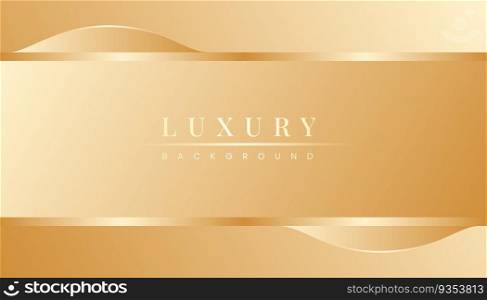 Abstract gold luxury background with dynamic waves for your banner or your design project.