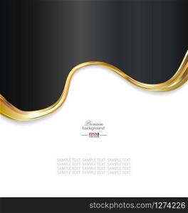 Abstract gold metallic background for multipurpose design needs. Abstract gold metallic background