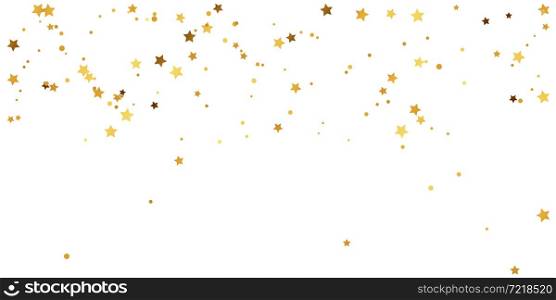 Abstract gold star background
